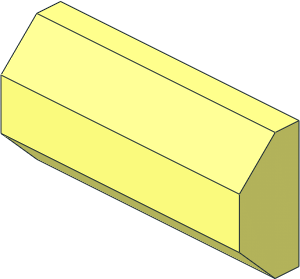 Technic Bumper  2 x  4 Rubber