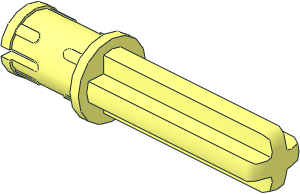 Technic Axle Pin Long with Friction with  2L Axle