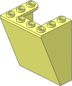 Windscreen  3 x  4 x  4 Inverted with Rounded Top Corners, Cutout Bottom Corners