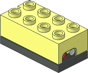 Electric Brick  2 x  4 x  1.333 Sensor Light