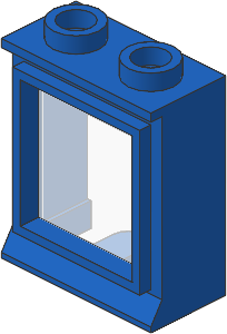 ~_Window  1 x  2 x  2 Classic Blue (Obsolete)
