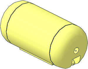 Technic Pneumatic Airtank (Complete)