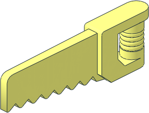 Minifig Tool Rip Saw