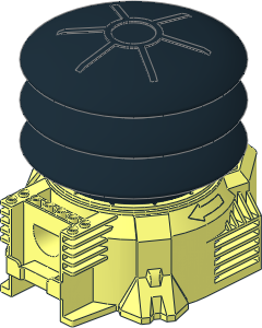Hose Air Pump 16 x 14 x 13 with Fins