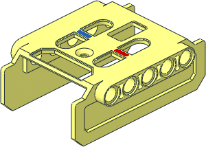 ~Electric Mindstorms EV3 IR-Beacon Case Top, Colour Marks Pattern