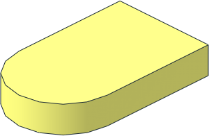 ~Electric Mindstorms EV3 IR-Beacon D-shaped Button