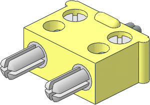 Electric Plug (Type 4) Twin without Centre Plastic Pin with Cable End