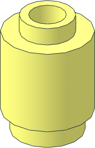 =Brick  1 x  1 Round with Hollow Stud