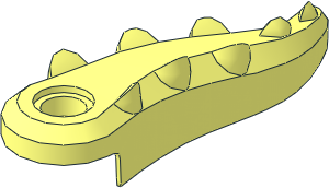 Animal Crocodile  4 x  9 Tail