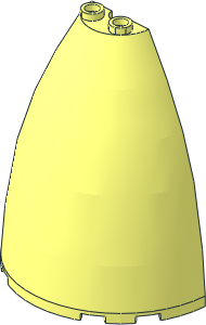 Panel Cone  3 x  6 x  6 Elliptic Parabolic