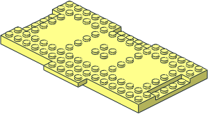 Plate  8 x 16 x  0.667