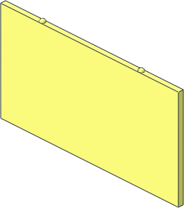 ~Window  1 x  4 x  2 Classic Glass