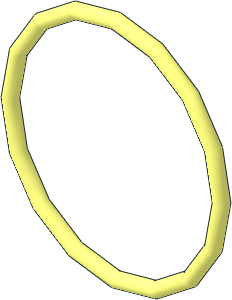 Rubber Belt Round 26 /  1.6