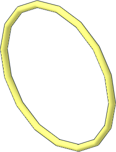 Rubber Belt Round 33 /  1.6