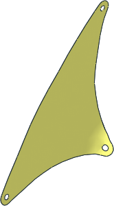 Sail 17 x 21 Triangular (Formed Shape 1)