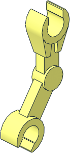 =Minifig Mechanical Arm with Clips Parallel