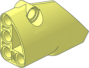 Technic Panel Fairing Smooth #1 (Short)