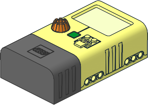 Electric Energy Display with Battery Storage Unit