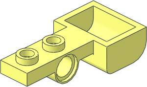 Plate  1 x  2 with Hole and Bucket