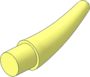 =Minifig Helmet Viking Horn