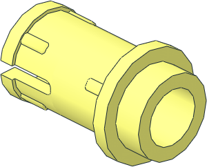 Technic Pin  1/2 with Friction