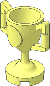 Minifig Trophy Cup  3.6L