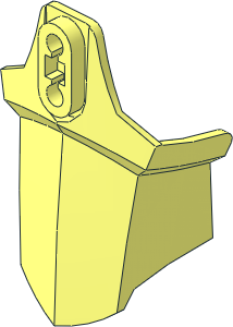 Constraction Shell  2.5 x  4 x  6 Flat with Wings