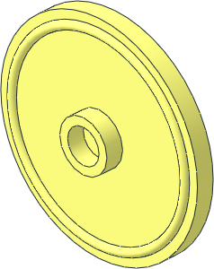 Minifig Shield Round Type 2