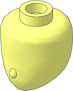 Figure Friends Head without Pattern