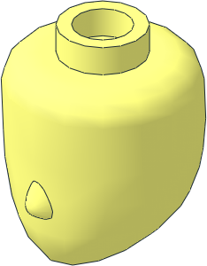 Figure Friends Male Head without Pattern