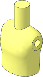 Figure Friends Girl Torso without Pattern