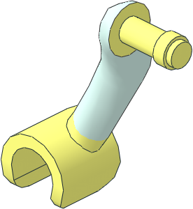 Figure Friends Female Right Arm with Light Aqua Sleeve Pattern