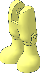 Figure Friends Legs with Cropped Trousers