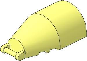 Windscreen  4 x  6 x  2 Round with Handle