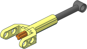 Technic Linear Actuator  4 x  1 x  1 (Extended)