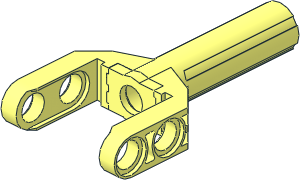Technic Linear Actuator  4 x  1 x  1 Body Assembly