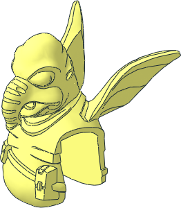 Minifig Head Toydarian