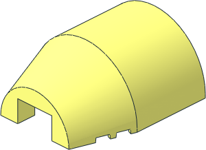 Windscreen  6 x  7 x  2.667