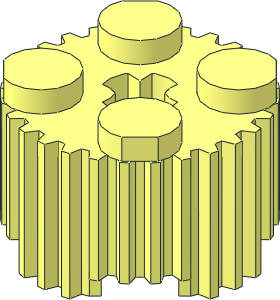 Brick  2 x  2 Round with Grille