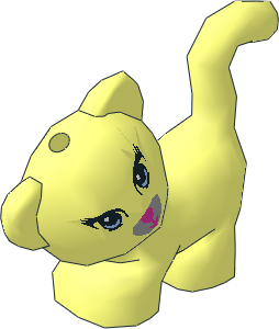 Animal Cat Standing Looking Left with Bright Light Blue Eyes and Light Bluish Grey Muzzle Pattern