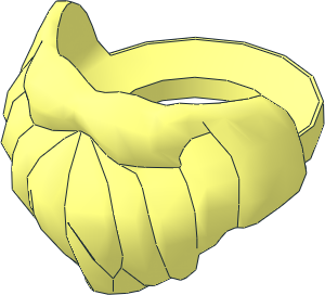 Minifig Beard Medium Short