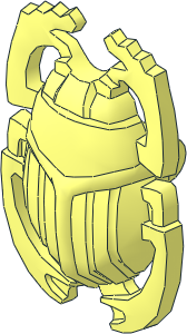 Minifig Shield Scarab