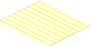 Sticker  2.9 x  3.5 with White/Clear Stripes