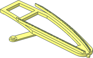 ~Train Track  4.5V Point Type 1 Right - Switch Rails