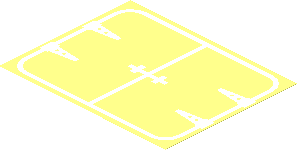 Sticker  4.8 x  6.1 with Wagon Door Outline