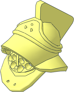 Minifig Helmet Gladiator