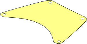 Sail 17.5 x 12.5 Trapezoidal