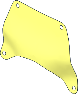 Sail 17.5 x 12.5 Trapezoidal (Formed)