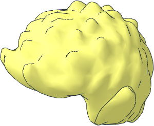 Figure Elves Hair Short Spiked with Ears