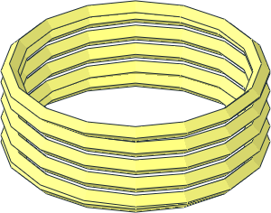 ~Technic Axle Joiner  3 x  2 with Spring - Spring